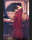 John William Waterhouse Famous Paintings - Crystal Ball
